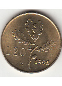 1996 Lire 20 Conservazione Fior di Conio Italia